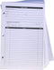 Stylist Binder Insert Cards, Salon Client Profile Cards (100 per Pack, 5.5" X 8.5") for Hair Stylist and Spa