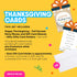 Set 8 Big Dot of Happiness Happy Thanksgiving - Fall Harvest Party Money and Gift Card Sleeves - Nifty Gifty Card