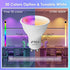 FTL GU10 Color Changing LED Bulbs with Remote Control, Dimmable 2700K-6000K, 5W 40W Equivalent, 30 Colors, 6 Pack