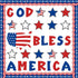 Whaline 60Pcs 4th of July Bulletin Board Decorations, God Bless America Patriotic Cut-Outs for School Decor