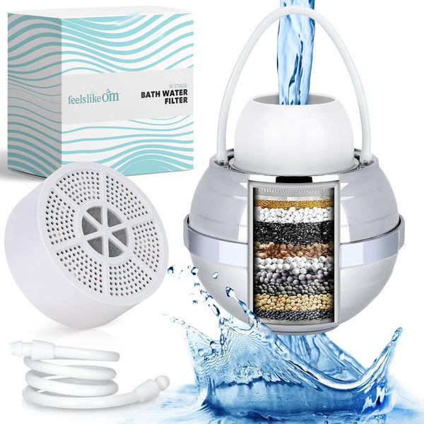 Feels Like Om Advanced Bathtub Water Filter - 10-Stage Filtration - Bath