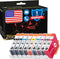 Set of 9 Compatible Cartlee High Yield Ink Cartridges Replacement for Canon CLI-42 PIXMA PRO-100 Pro100 100 100S CLI 42