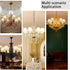 TAaMTYH Set 6Fabric Bulbs, Lampshade3" 6" 5" Small Lamp Shade Chandelier Shades of Lampshade for Wall LampChandelier