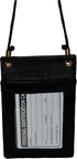 Mw561rbk Black Leather ID and Business Card Holder Neck Band