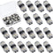 15 Pieces Low Voltage I Tap Wire Connectors - 2 Pin 2 Way Compact Terminals for 18-22 AWG