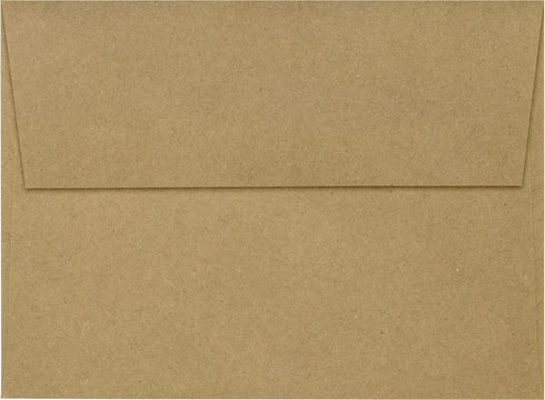 LUXPaper A6 Invitation Envelopes | Grocery Bag Brown | 4 3/4" x 6 1/2" | 70lb. Text | Peel & Press | 50 Qty