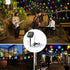 8 7M/24Ft, 50 Solar Powered Crystal Ball Lights - Modes, LED, Waterproof for Outdoor Patio, Garden, Yard & Wedding