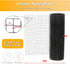 24 50 1 (16 Hardware Cloth in x ft in, Chicken Wire Fence Gauge), Galvanized Welded Cage Wire Mesh Roll for Chicken