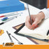 Bic Cristal Original Ballpoint Pens, Medium Point (1.0 mm), Blue, Box of 50 Every-Day Writing Pens with Clear Barrel