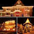 2024 Durable 95FT 240 LED Christmas String Lights, Waterproof Green Wire with Timer & 8 Modes for Holiday Decorations