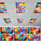 6 Pcs Fluorescent Light Covers with 60 Magnets Decorative for Classroom Ceiling