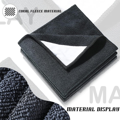 Gerrii 16 Pcs Magnetic Cleaning Cloth Dry Erasers for White Boards, Reusable Microfiber Cloth for Classroom