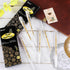 Dyvicl 6 Set Gold Gel Pens, 0.8 mm Fine Metallic Gold Pens for Black Paper Drawing, Sketching, Illustration, Journaling