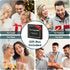 Valentine's Day Gifts for Men Wood Phone Docking Station with Separate Phone Stand, Bedside Desk Organiser and Key
