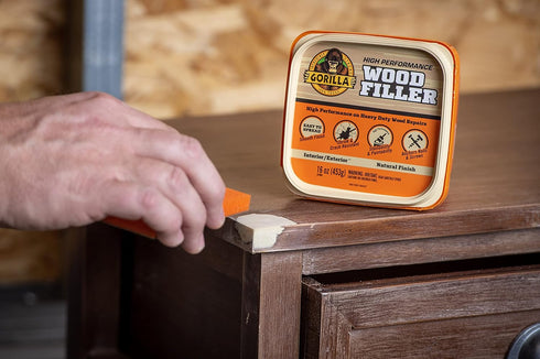 Gorilla All Purpose Wood Repair Kit with Putty Knife and Sanding Block