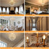 10 Pack B11 Dimmable Bulbs, E12 40W 3000K Bulbs, 120V 400 Bulbs comzler Candelabra LED Small Base Equivalent Soft White