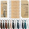 Sayglossy 36 Sets Team Gifts Bulk for Employee Motivational Bamboo Pens with Silicone