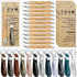 Sayglossy 36 Sets Team Gifts Bulk for Employee Motivational Bamboo Pens with Silicone