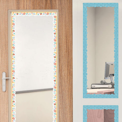 Big Dot of Happiness Ocean Creatures - Scalloped Bulletin Board Borders, 51 Feet Classroom Decor