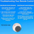 Comfort Direct RH787T TR29 / Fan Remote Control For DC Ceiling Fans