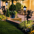 ZKLiLi Fairy Solar Garden Light,Outdoor Garden Fairy Decor Waterproof Large Hanging Lantern Decorations for Patio Yard