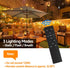 120W Dimmer 4 3 S14/ST38/G40 Larkvue Outdoor for String Lights with Remote, Brightness, Modes, Timer & Memory Function