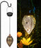 Hanging Solar Lights Outdoor Waterproof with Shepherd Hook Garden Decor Chandelier Birthday
