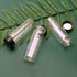 12PCS 30ml Glass Sample Bottles, Small Vials with Plastic Screw Cap Container for Sample Vial