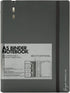 CAGIE A5 6 Ring Binder Notebook with Dividers, Refillable Planner with Pockets, Dark Grey, 7 x 9.25 Inch