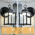 5000K 9.5W 800 1-Pack LIT-PaTH Outdoor LED Wall Lantern, Wall Sconce as Porch Lighting Fixture, Daylight White, Lumen