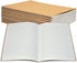 Better Office Products Kraft Notebooks Lined Paper, Bulk Pack 8.3 in x 5.5 in, A5 Size, 60 Lined Ivory Pages, 80 gsm, Soft Cover Composition Notebooks, Stitched Spines, Kraft Travel Journals by Better Office Products