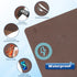Wireless Charging Desk Mat with Desk Pad, Large Mouse Pad for Desktop Charging, Waterproof Leather Non-Slip Protector