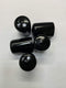 Protection Force Round Cap for 1" 26mm OD X 38.1mm Length Pipe Post Tube End Cover, Pack of 10