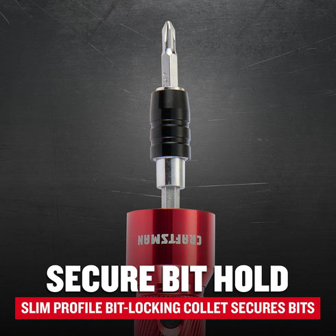 50pc Set (CMHT68011N) CRAFTSMAN LED Multi-Bit Screwdriver