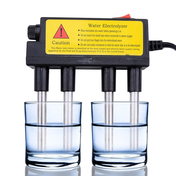 Generic Water Electrolyzer Test Kit, Home Water Quality Tester with Electrodes, Water Purity