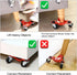 4 6. 7 Inch 3 200 Lbs Tallew Pcs Furniture Mover Dolly Wheels Dolly Steel Furniture Mover with Wheels Load Capacity