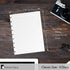 Classic Size Discbound Paper - Ruled/Lined Sheets, Premium 120gsm Heavyweight Notebook & Planner Refills, 9 Discs, 7 x