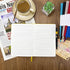 Notebook Journal - College Ruled Lined A5, 160 Pages, Hard Cover for Work Office School