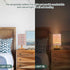 Fustylead Bottles and Glasses of Wine and Rose Bedside Lamps for Night Stands, USB Port with Button Switch, Study Linen