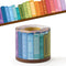 BeYumi Colorful Bookshelf Border Trim - 65ft Back to School Books Rolled
