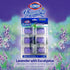30 Closet, 0.12 Oz, 6 Count Clorox Fraganzia Stick-On Gel Fresheners, Lavender with Eucalyptus Trash Can Deodorizer Up