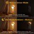 YUNLEX 2 Pack Dimming, 3 Plug in Night Light with Motion Sensor and Dusk to Dawn Sensor, Stepless Warm White LED