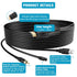 192KHz PCM2.0 Control-4.9ft/1.5m HDMI eARC/ARC to Optical Coaxial SPDIF Audio Converter for TV to Soundbar, Plug & Play