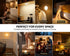 3 Pack 1500mAh Closet Homelist Upgraded Ultra Bright Motion Sensor Lights Indoor, Rechargeable Puck Light with Remote