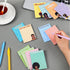 Sinmoe 24 Pcs Black Girl Inspirational Sticky Notes, 3 x 4 Inch, Motivational Memo Pads, Positive Gifts for Women Work