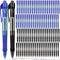 Fainne 300 Pcs Retractable Ballpoint Pens Bulk Medium Point (1.0 mm) Smooth Writing Pens for Office Supplies