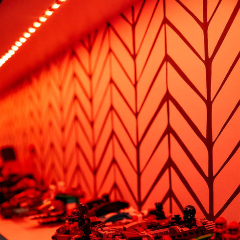 6.5 Monster Multi-Color and Multi-White LED Light Strip, Foot, Customizable, Peel and Install, Flexible, Enhanced