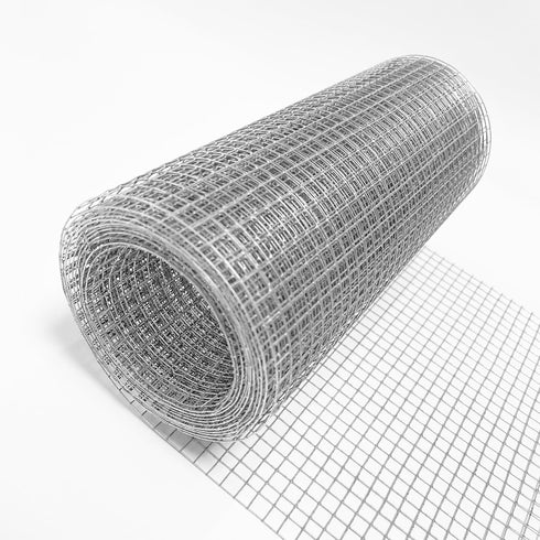 Hardware Cloth 1/4 inch 8inx10ft Galvanized Wire Mesh Roll for Chicken Pen, Garden Fences, Poultry Netting