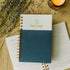 Promptly Journals, Peace of Mind: A Journal to Calm Anxiety (Navy Blue, Linen/Leatherette)