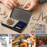 Flexzion Jewelry Scale Digital Pocket Scale 100g with 0.01g Precision, Mini Scale for Gold, Silver, Coins.
